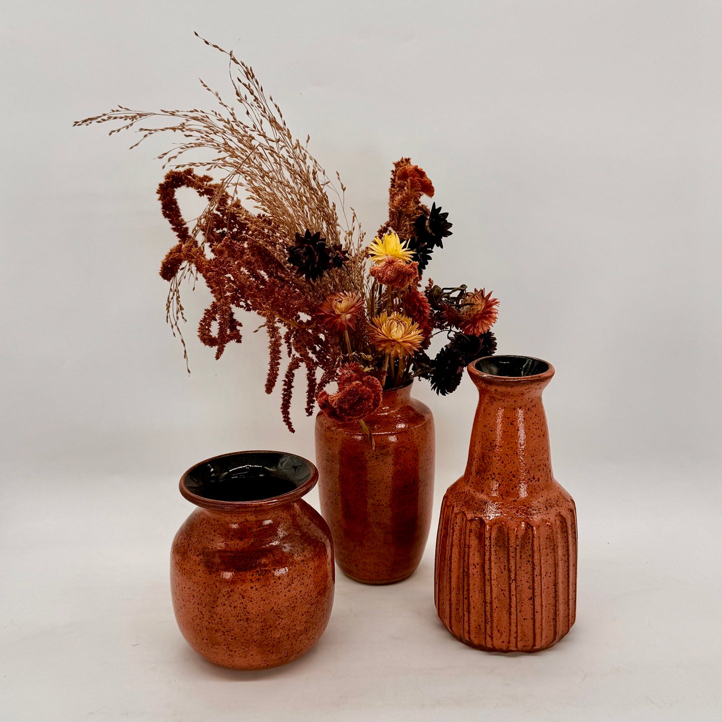 Sunrise Shino Vase Series