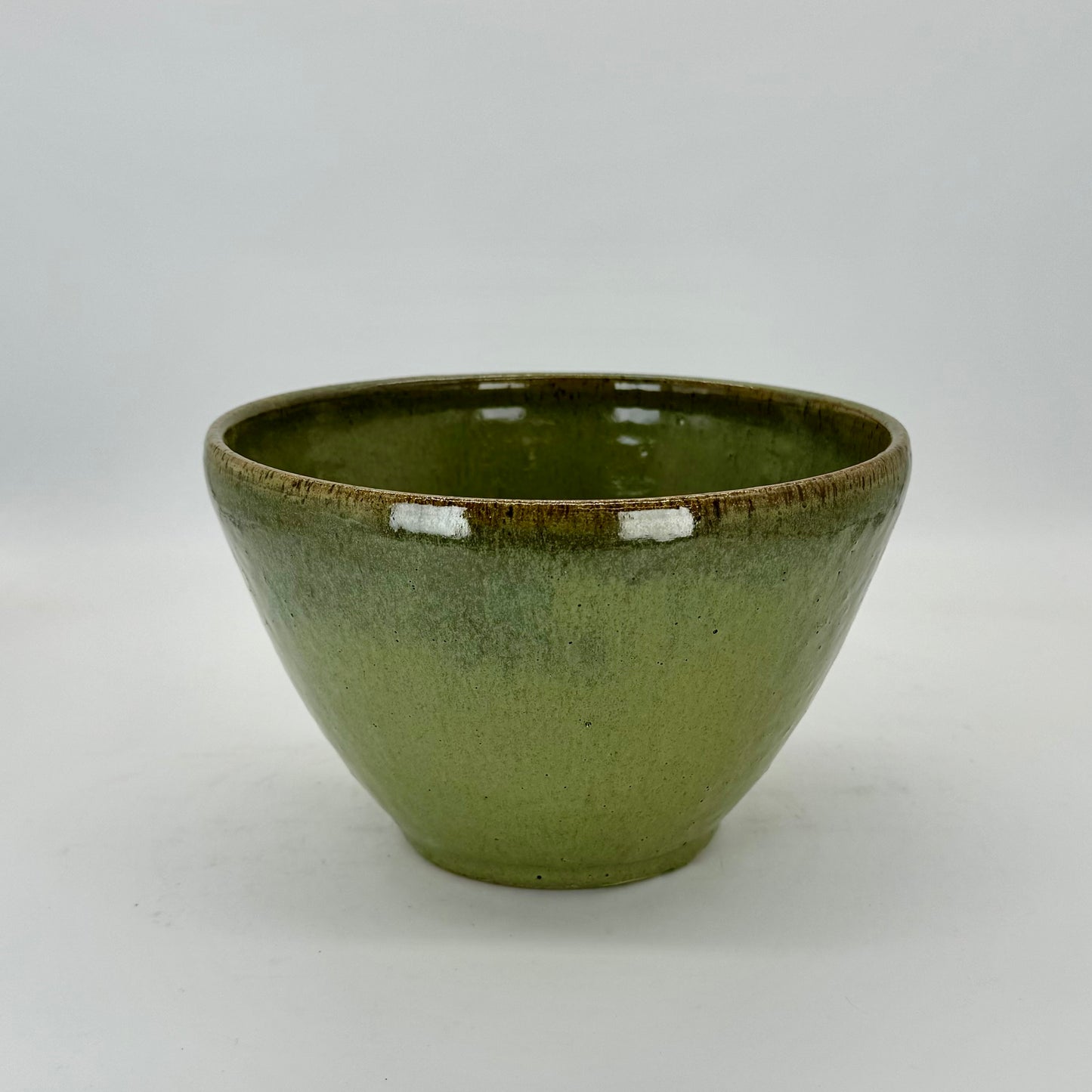 Mossy Green Serving Bowl