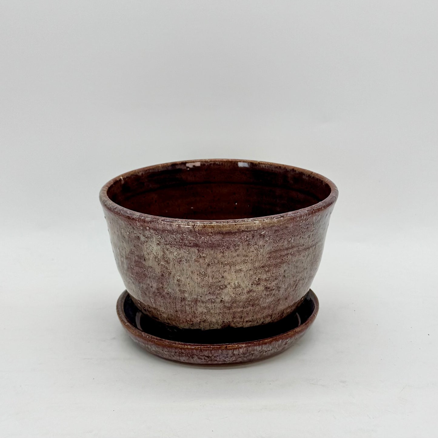 Speckled Plum and Sea Salt Planter