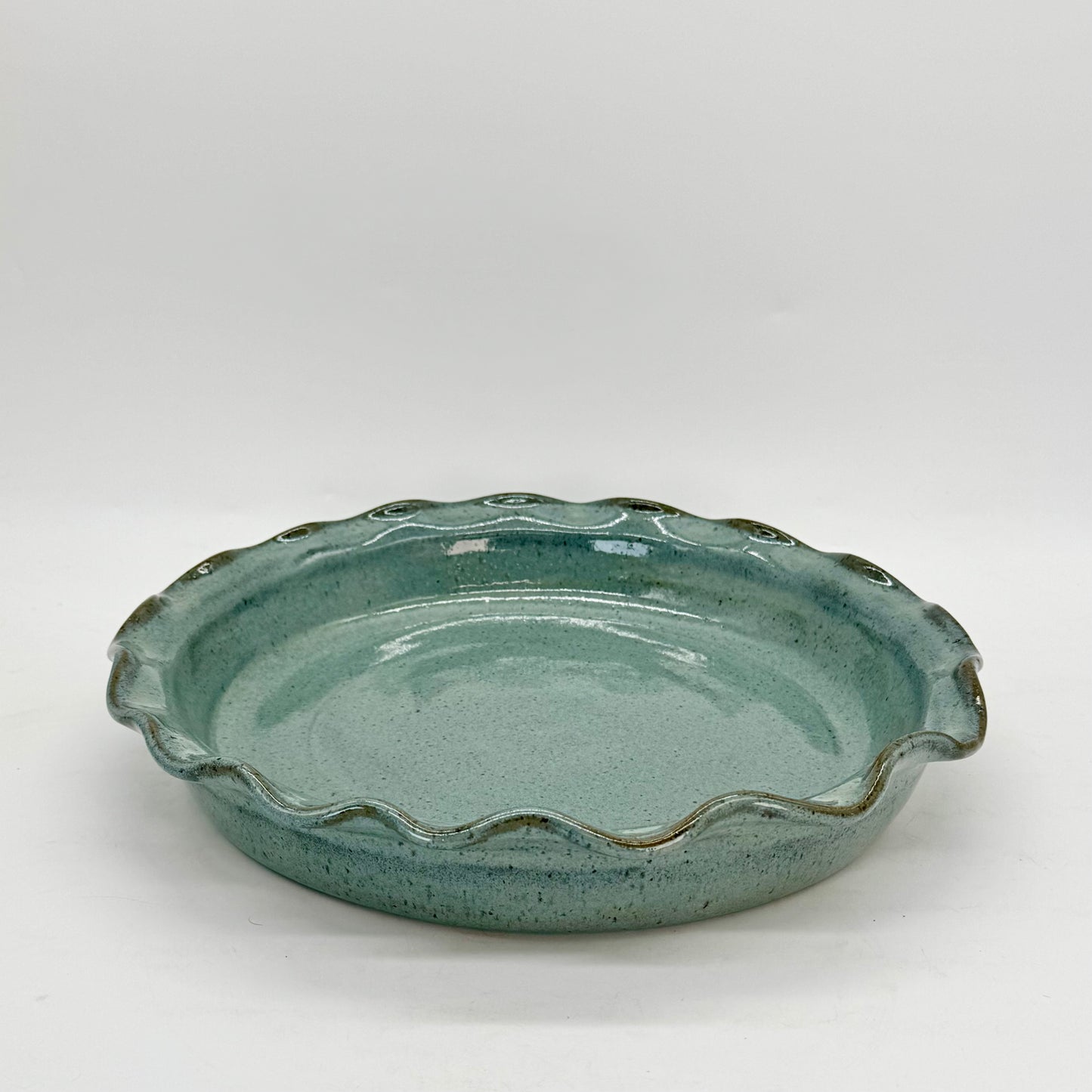 Large Scalloped Serving Plate