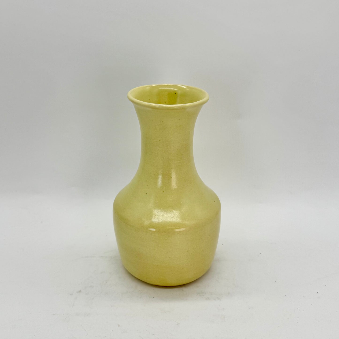 Buttery Yellow Vase