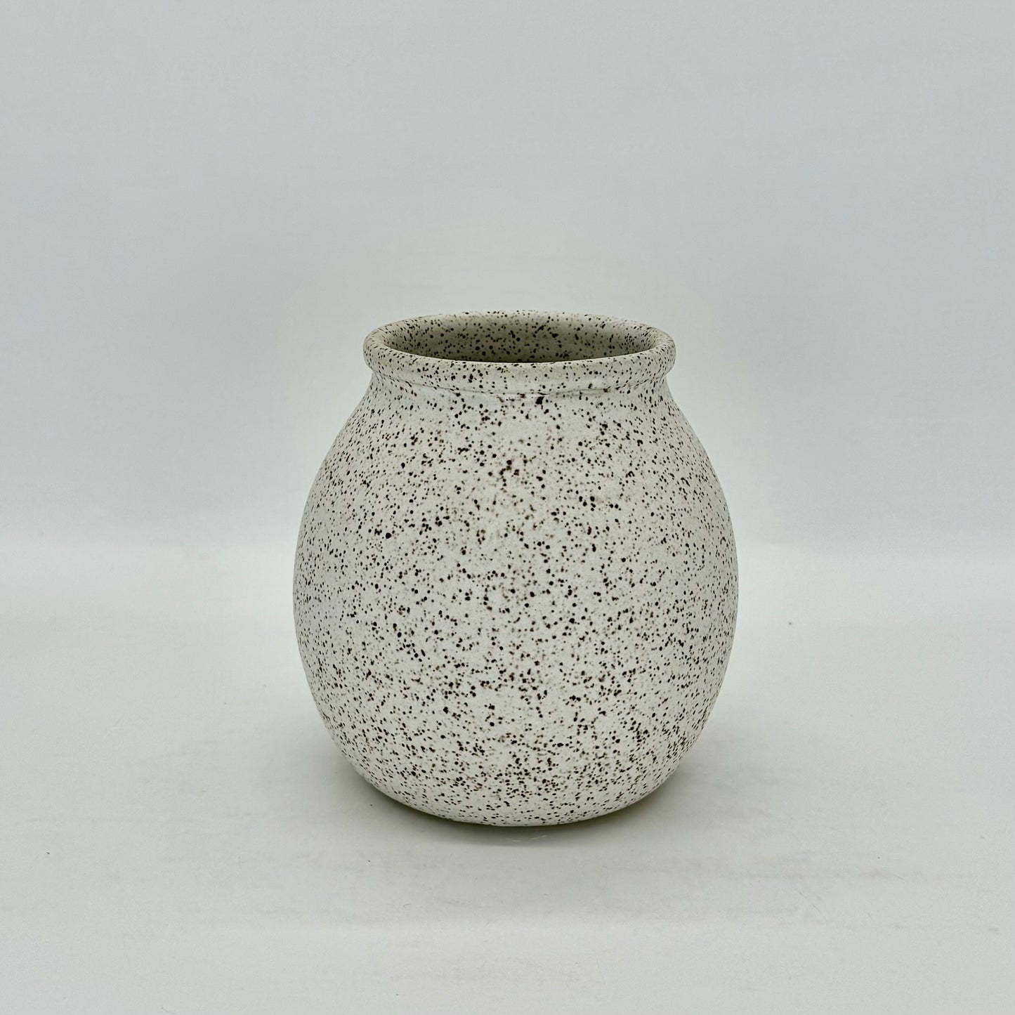 Speckled Sphere Vase