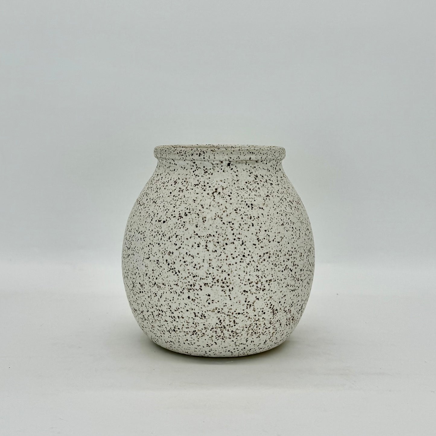 Speckled Sphere Vase