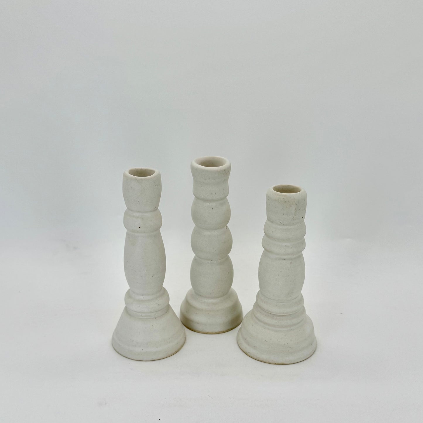 Set of Ceramic Candlesticks