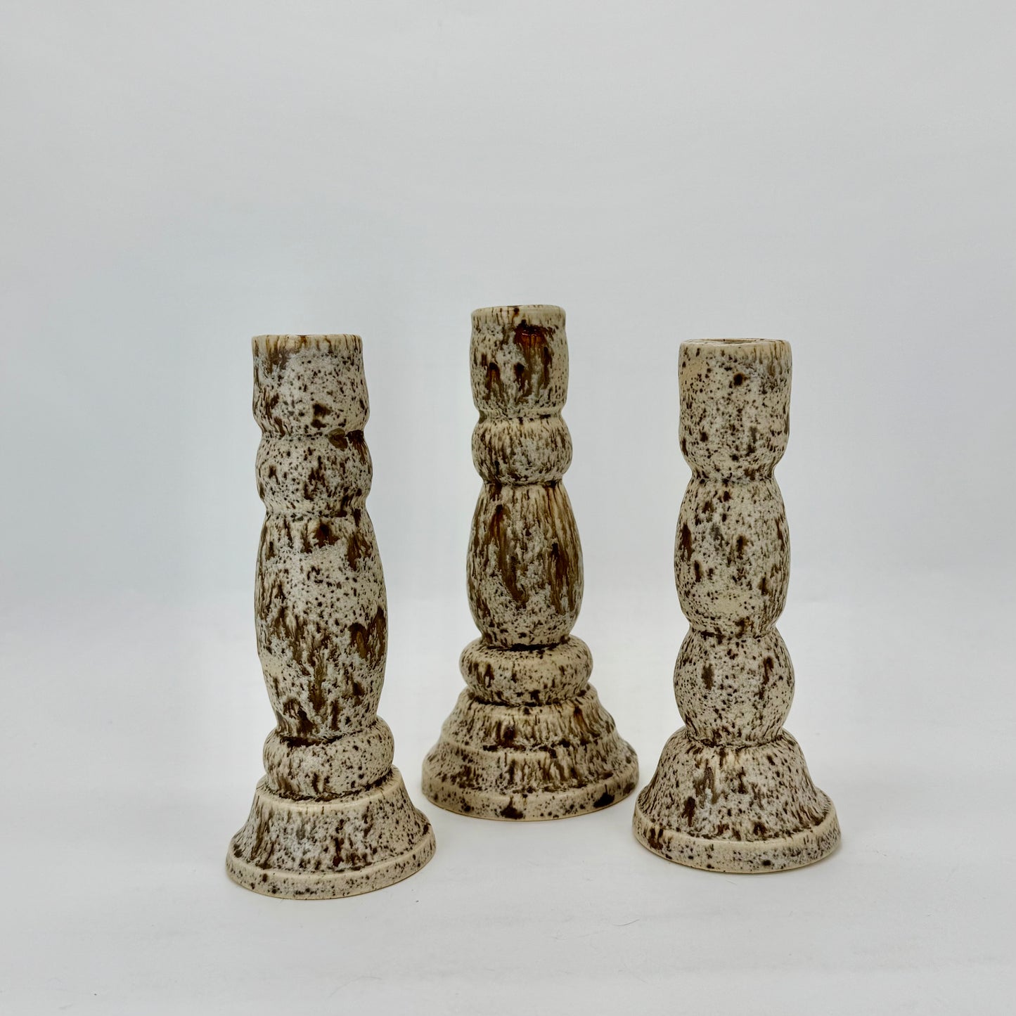 Set of Ceramic Candlesticks
