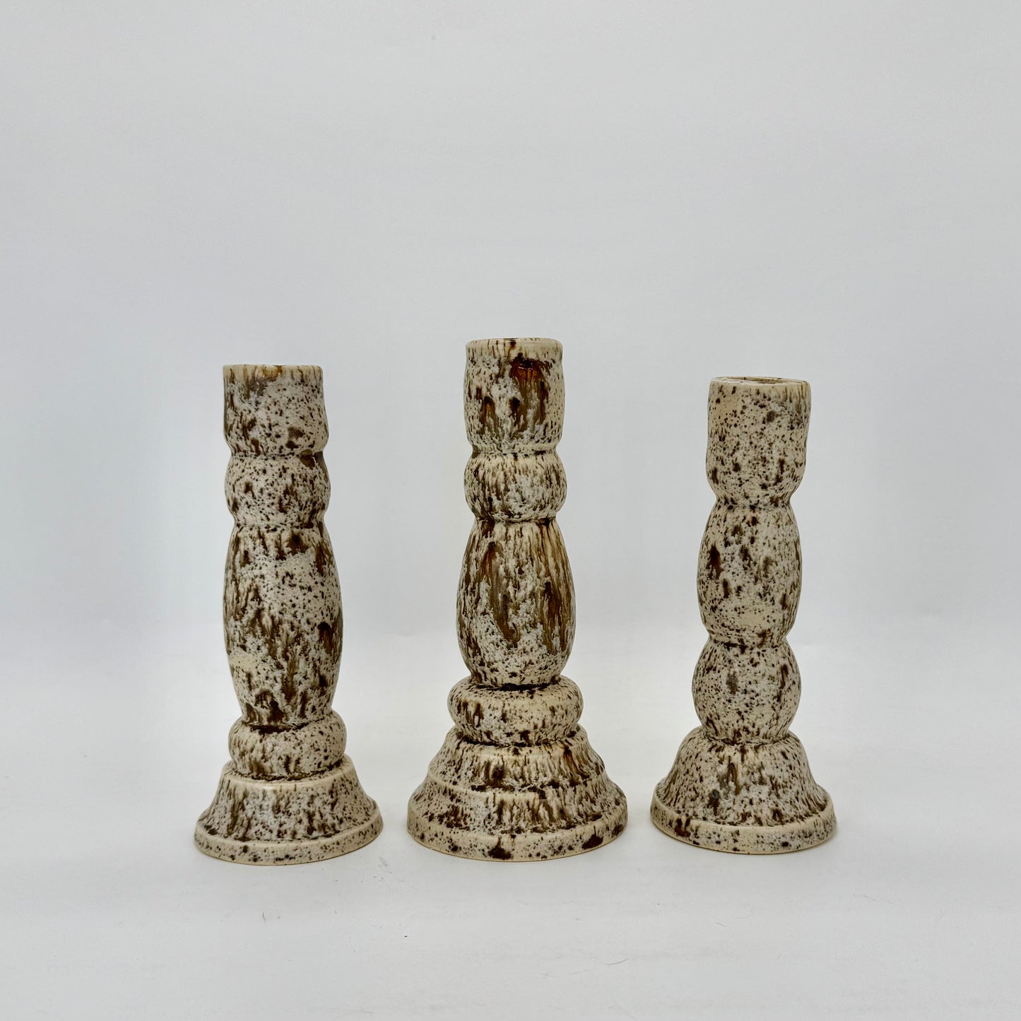 Set of Ceramic Candlesticks