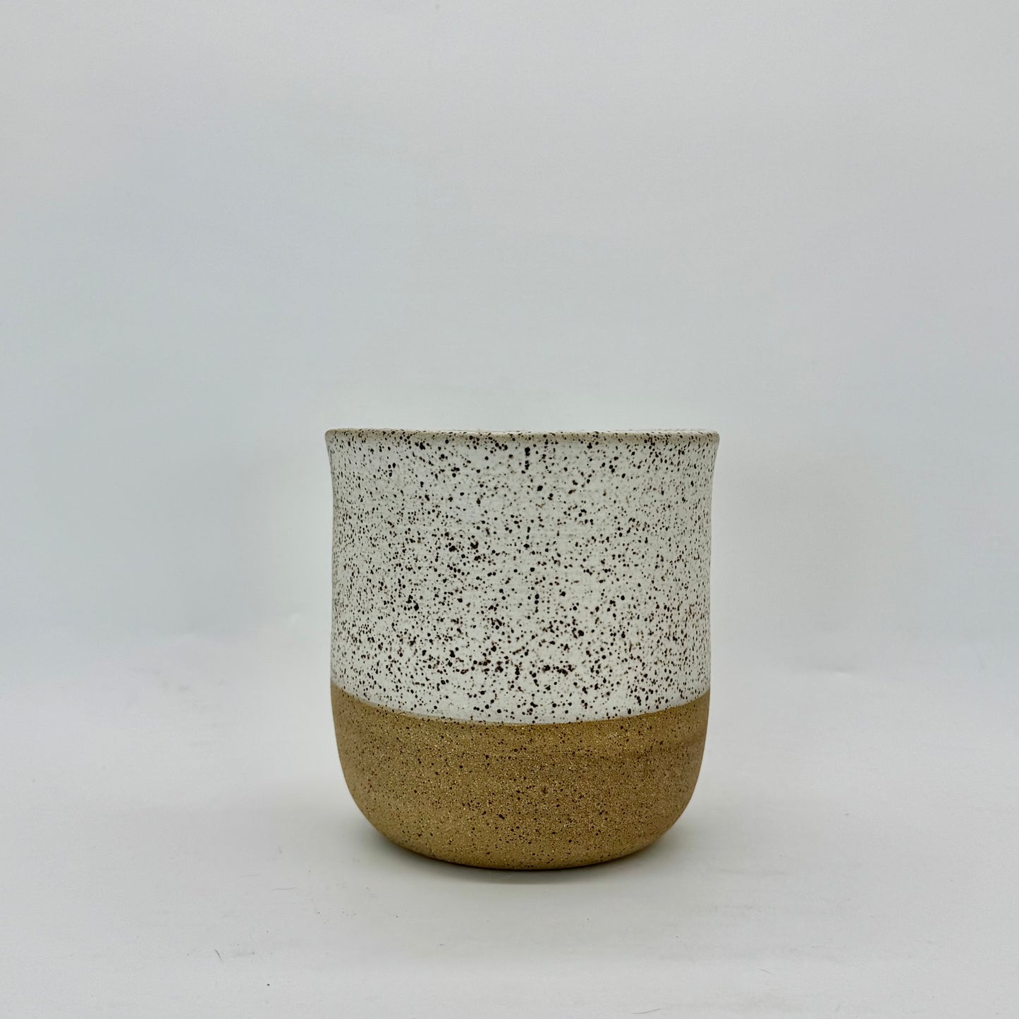 Speckled White Utensil Holder