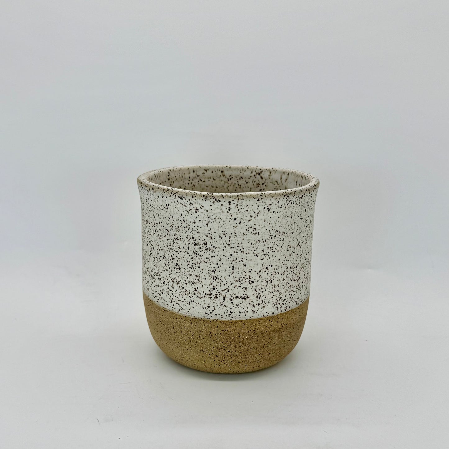 Speckled White Utensil Holder