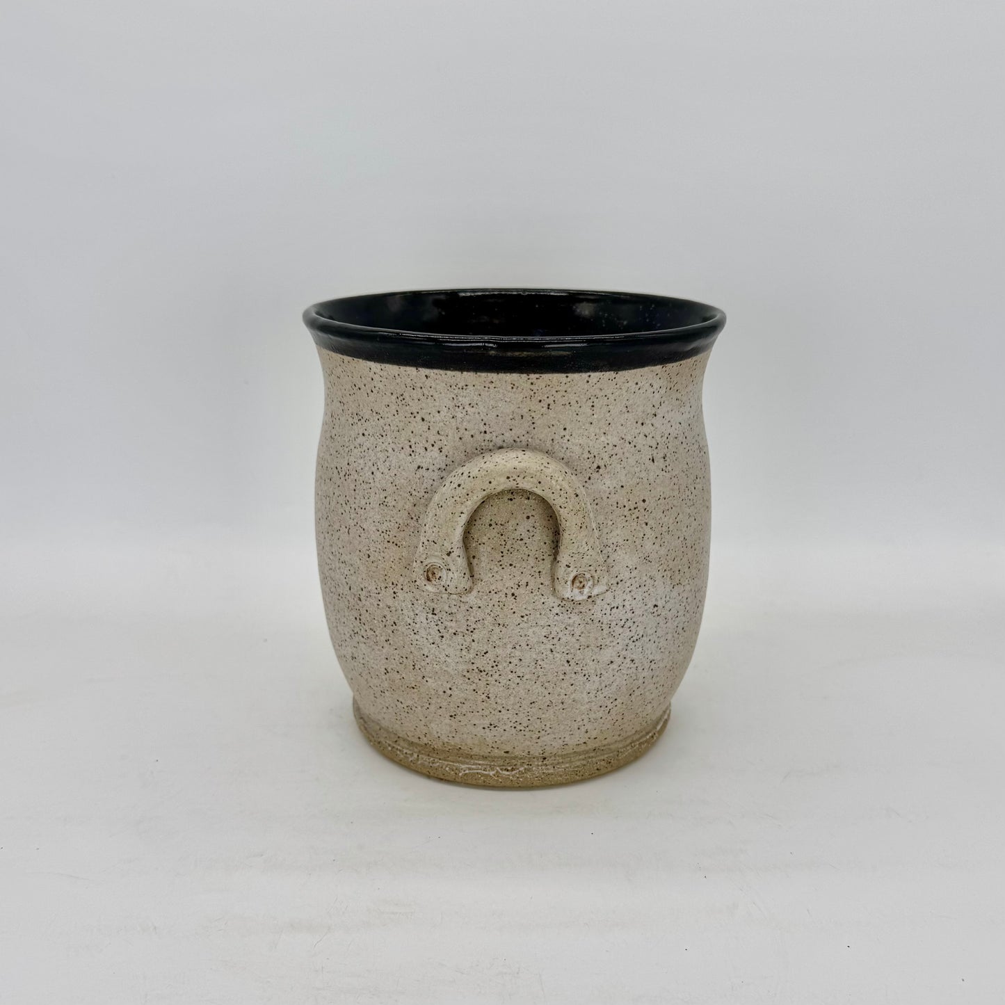 Large Decorative Lug Vessel