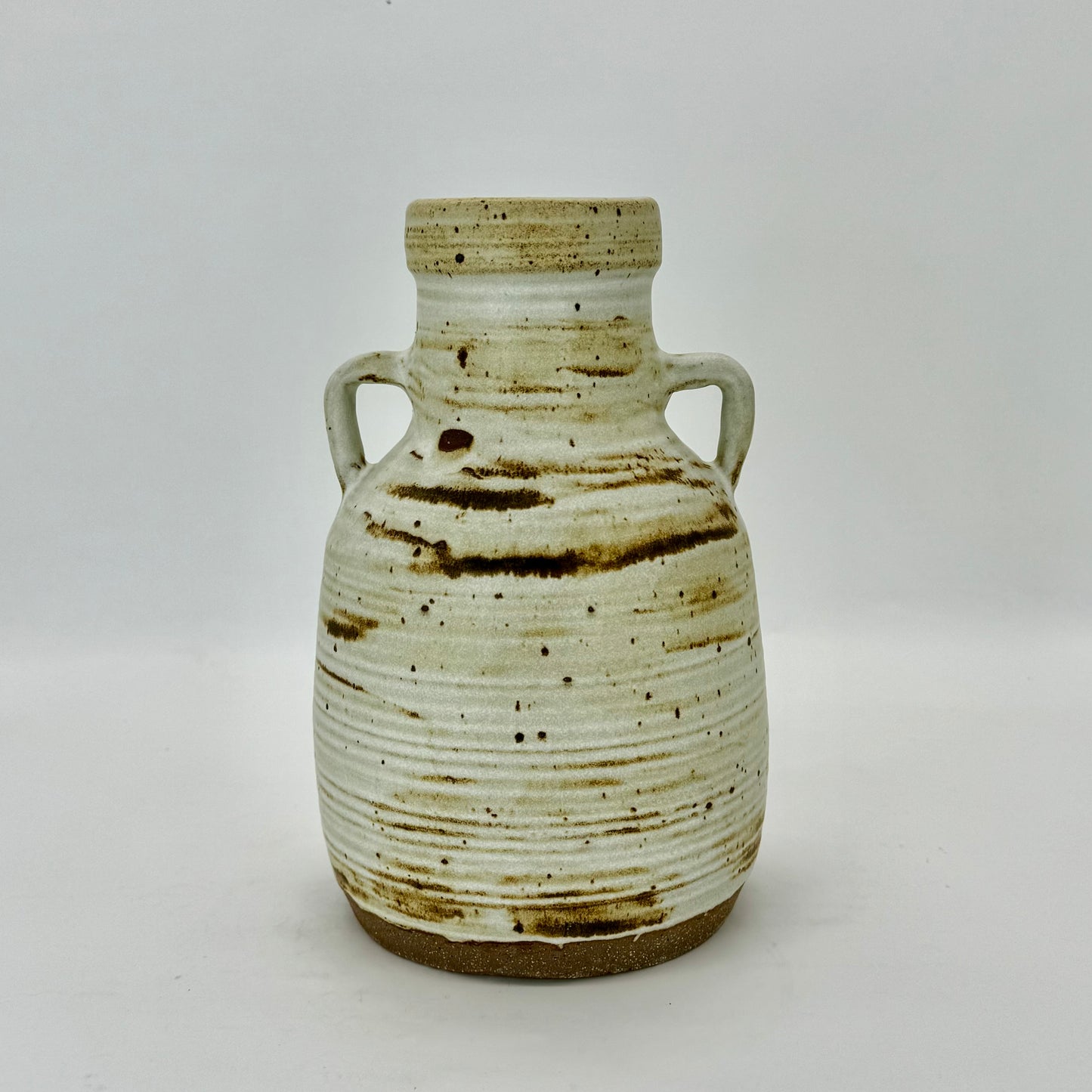 Iron Oxide Vase with Handles
