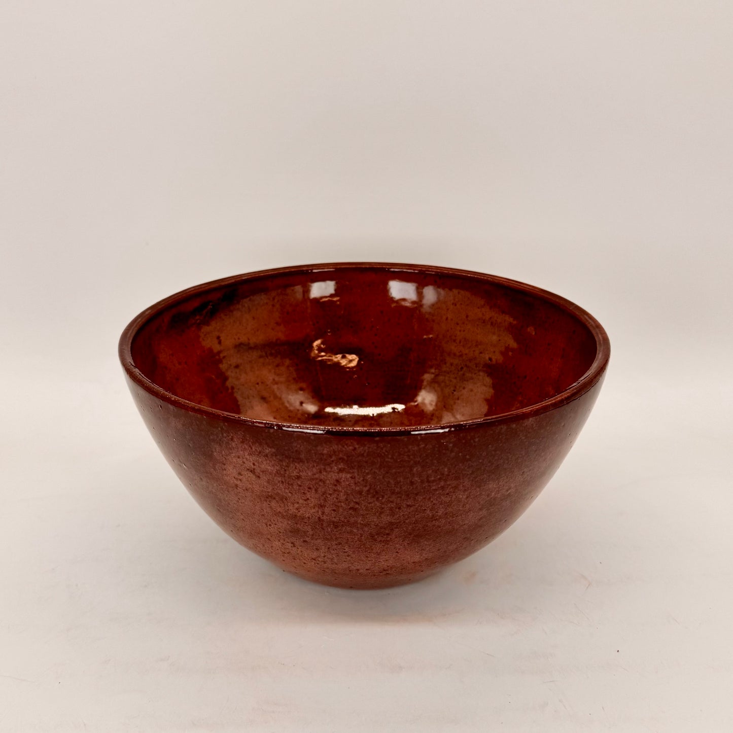 Speckled Plum Serving Bowl