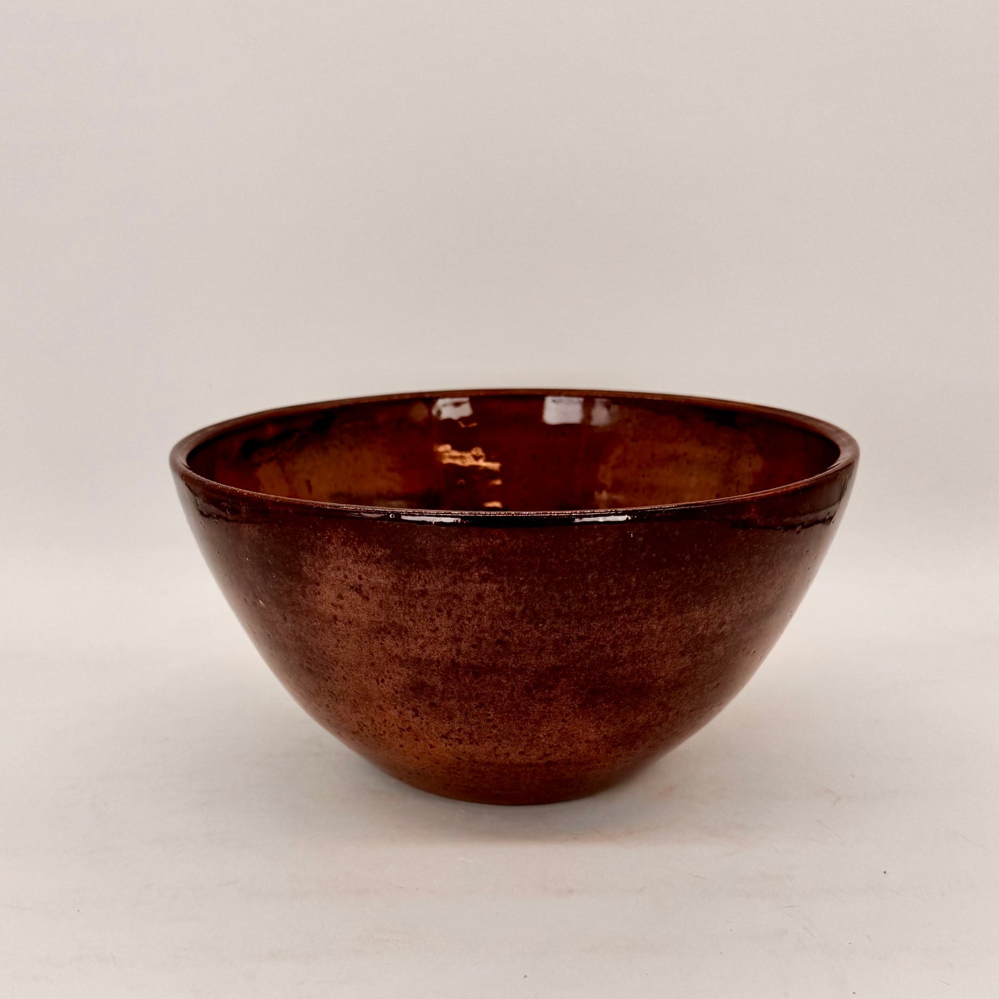 Speckled Plum Serving Bowl