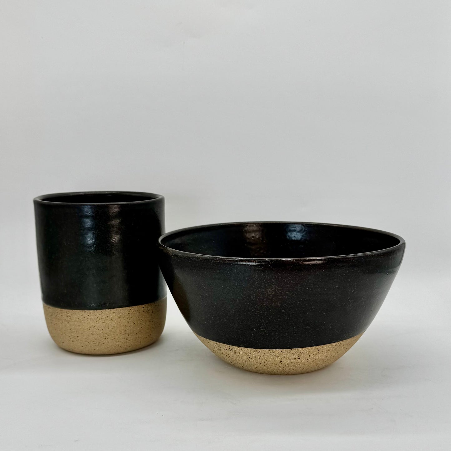 Tenmoku Serving Bowl