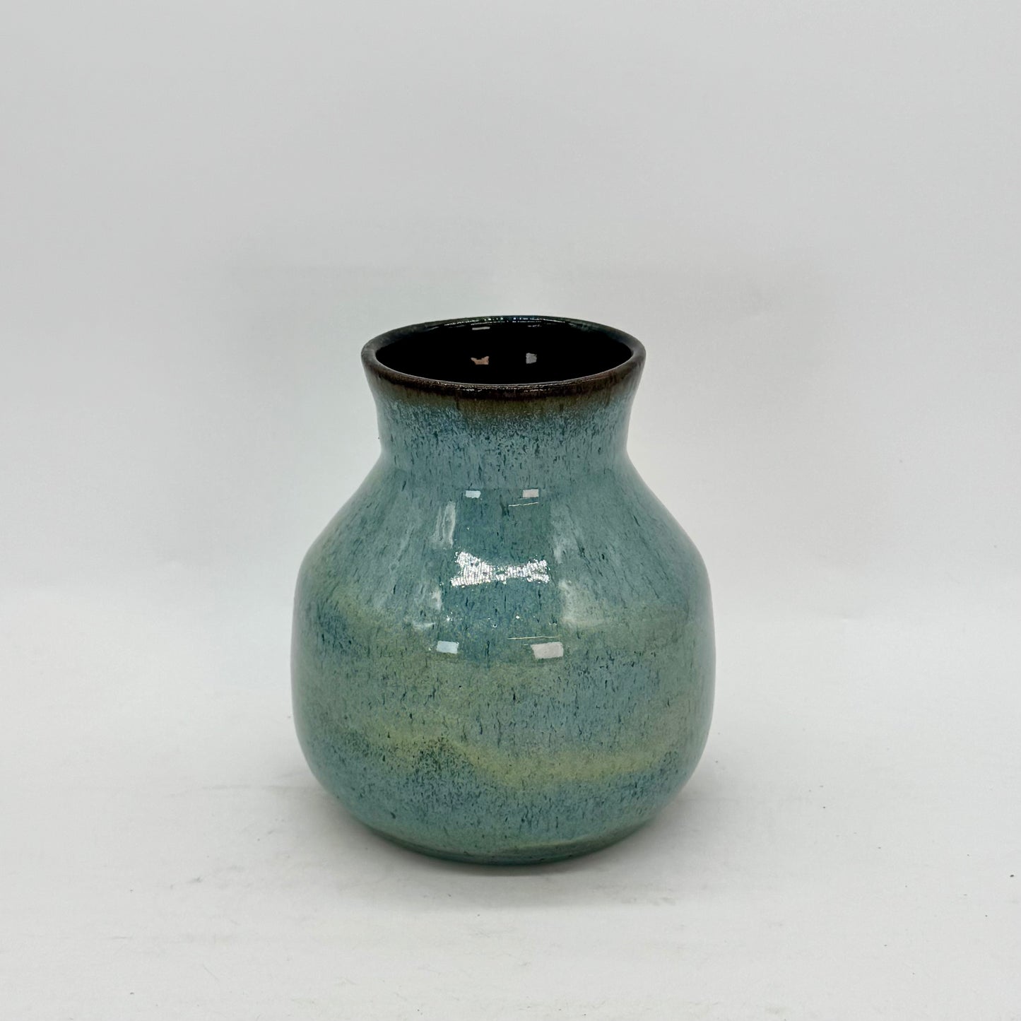 Blue Rutile Vase