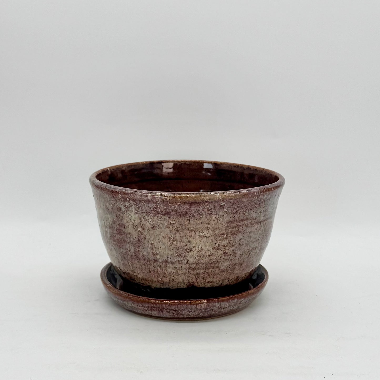 Speckled Plum and Sea Salt Planter
