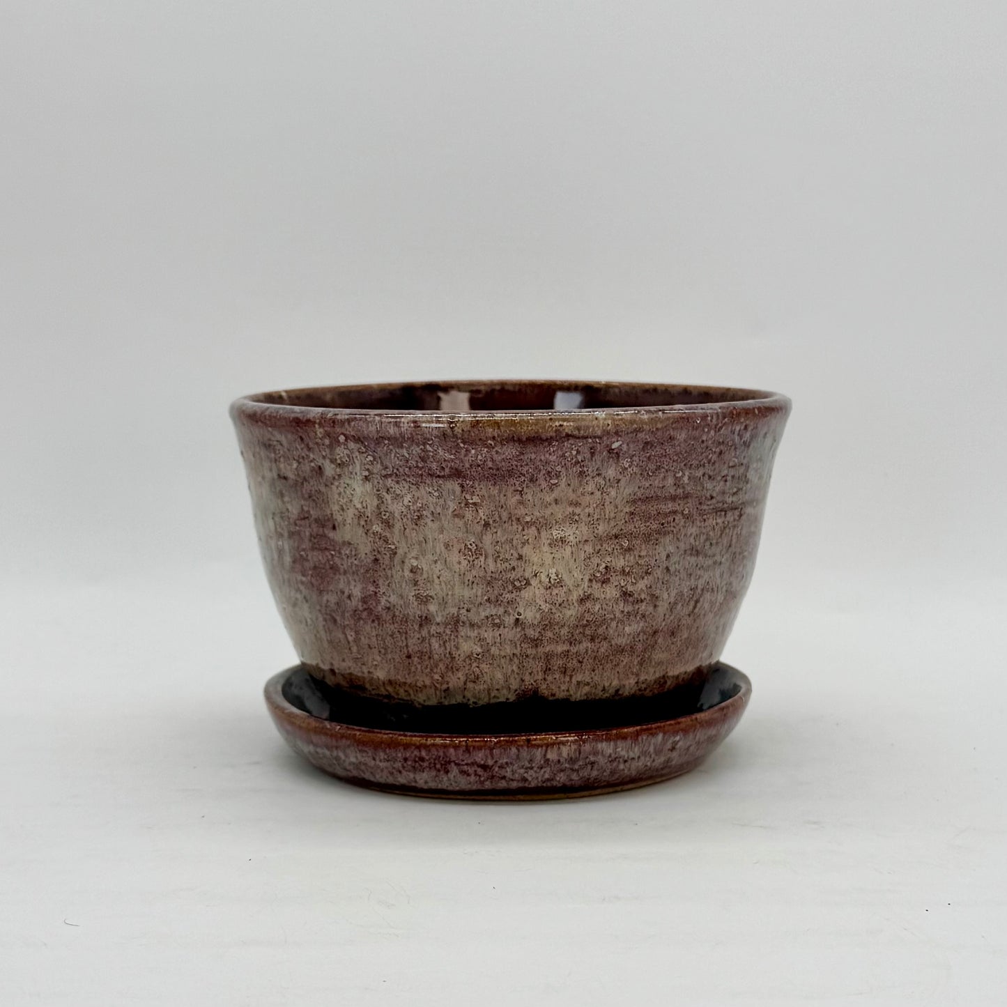 Speckled Plum and Sea Salt Planter