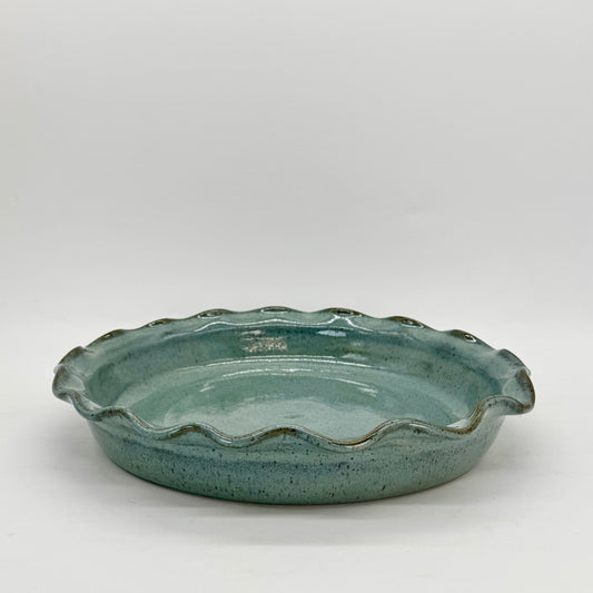 Large Scalloped Serving Plate
