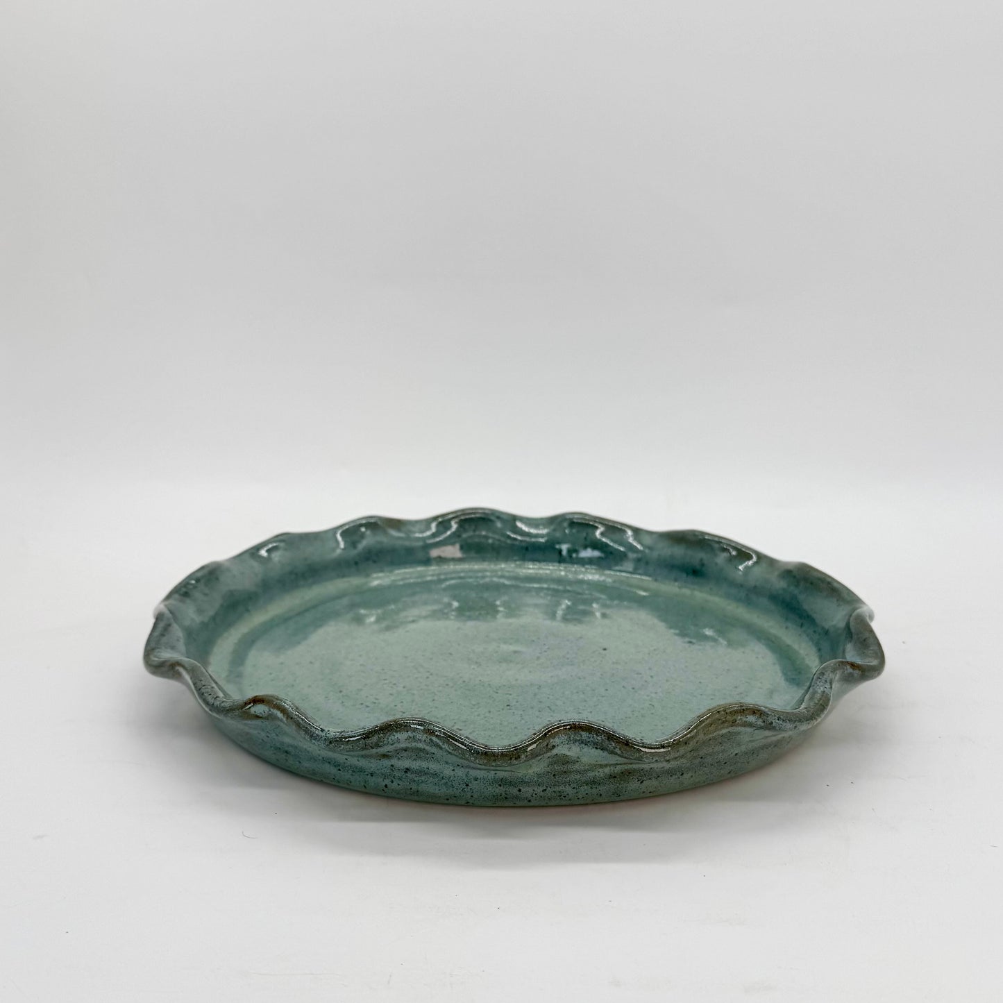Scalloped Serving Plate