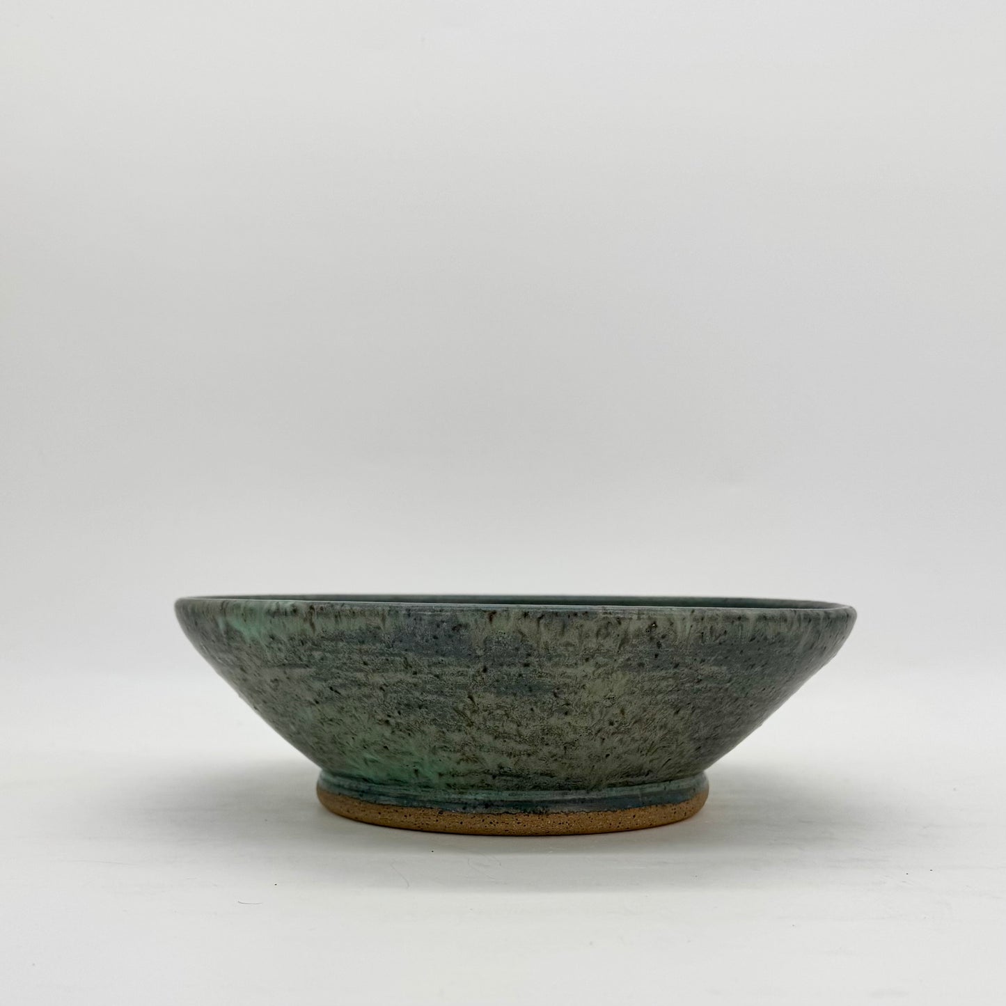 Shallow Serving Bowl in Stony Blue