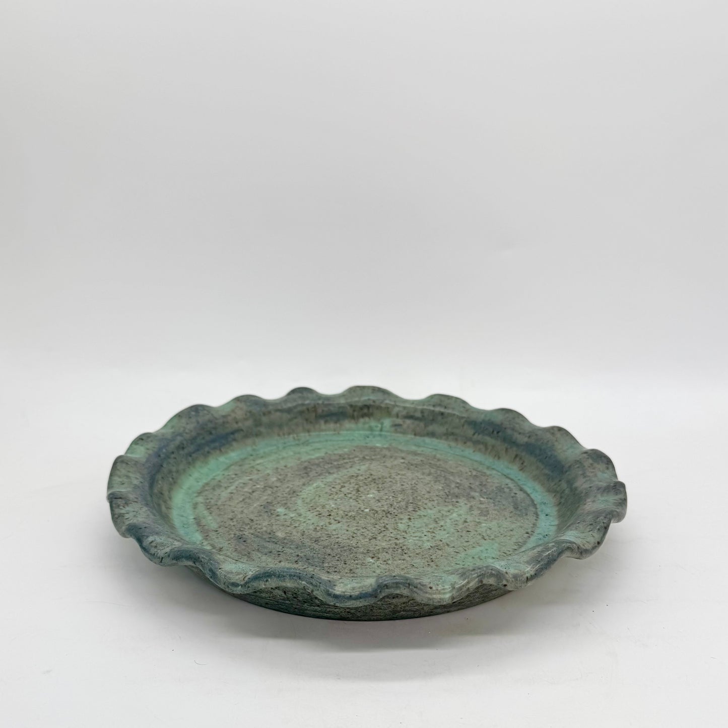 Scalloped Serving Plate