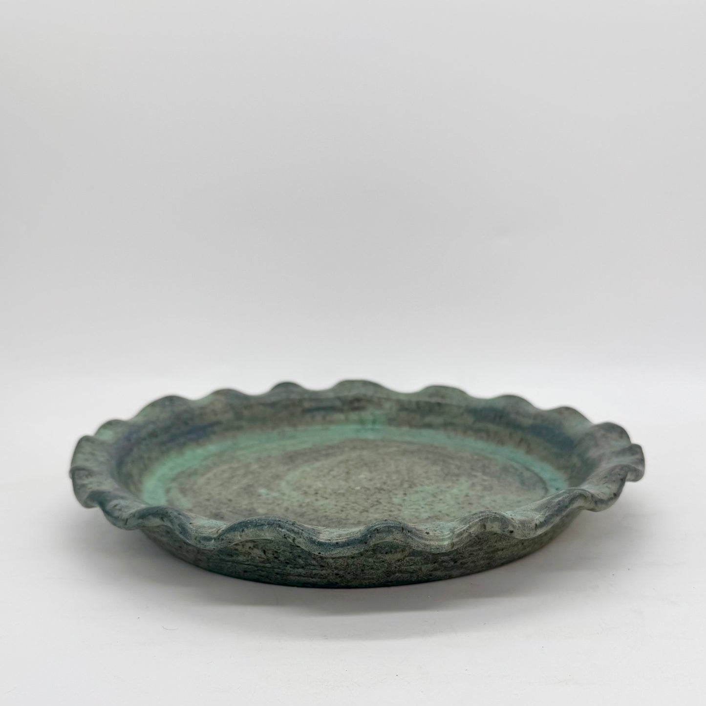 Scalloped Serving Plate