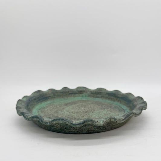 Scalloped Serving Plate