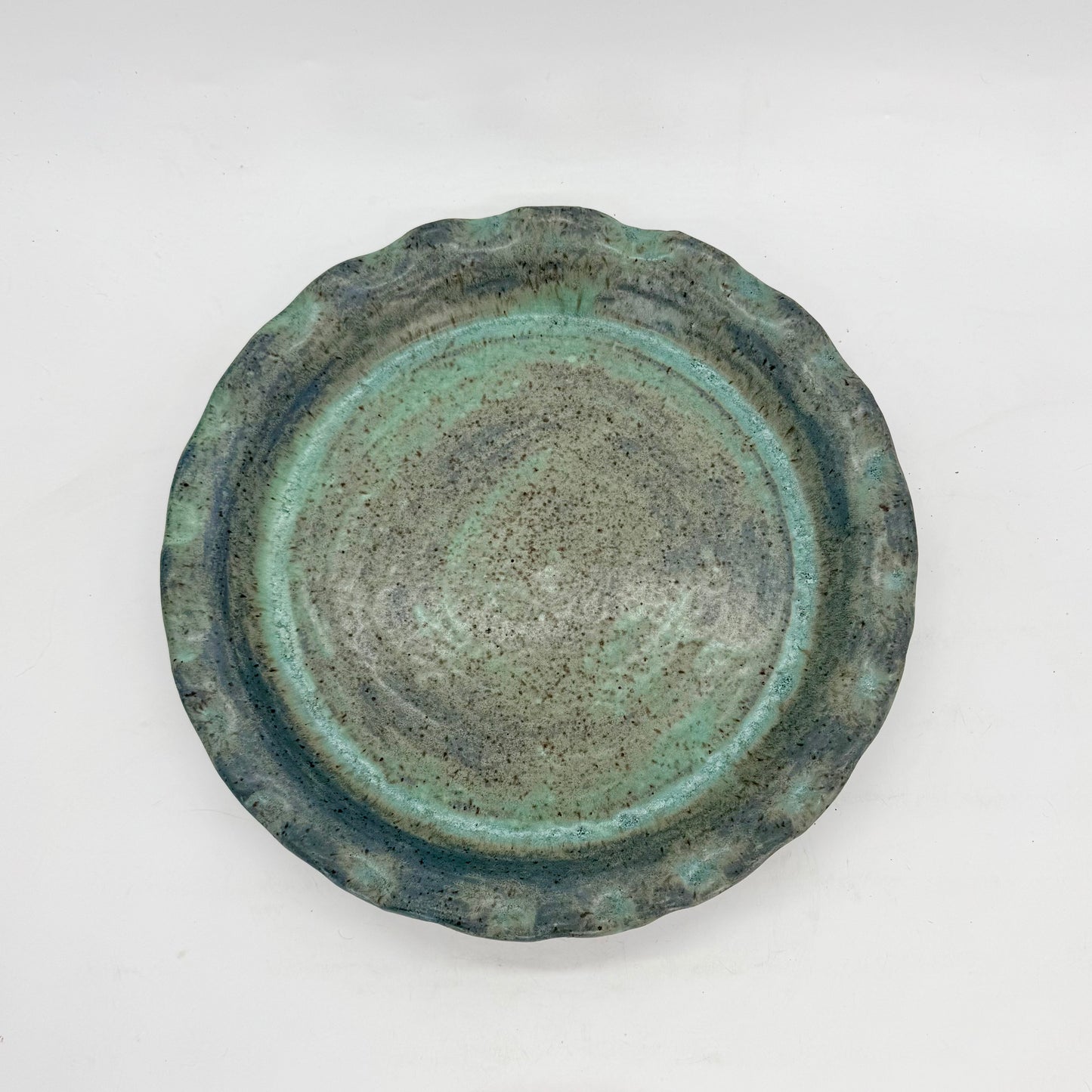 Scalloped Serving Plate