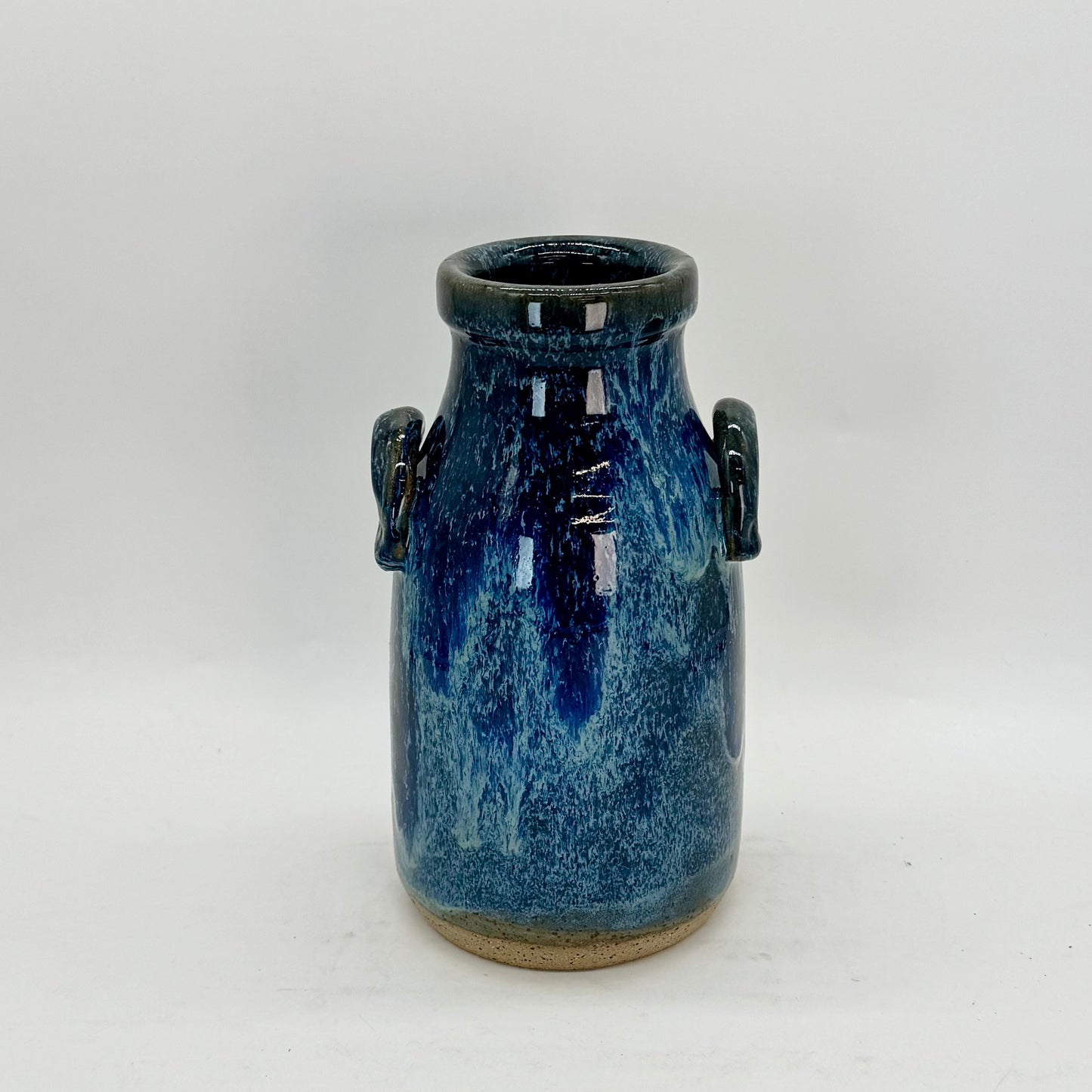 Blue Tide Handled Vessel