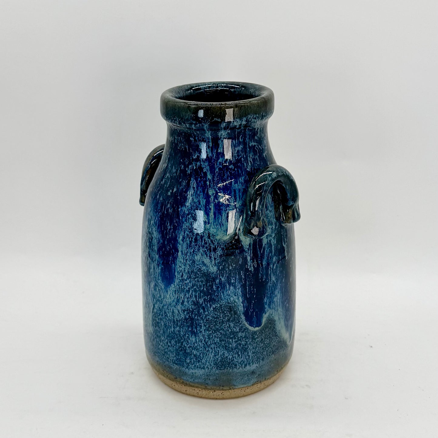 Blue Tide Handled Vessel