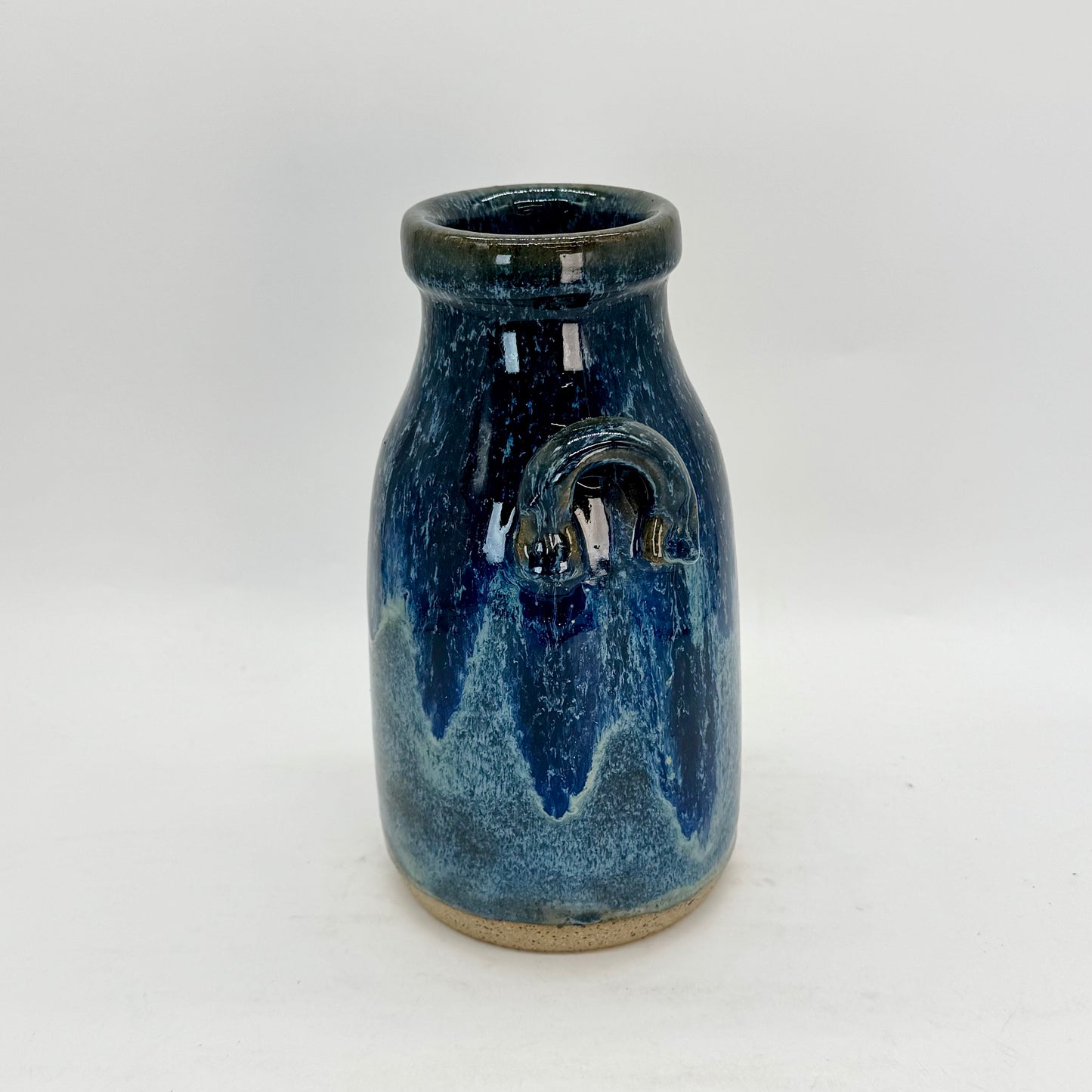 Blue Tide Handled Vessel