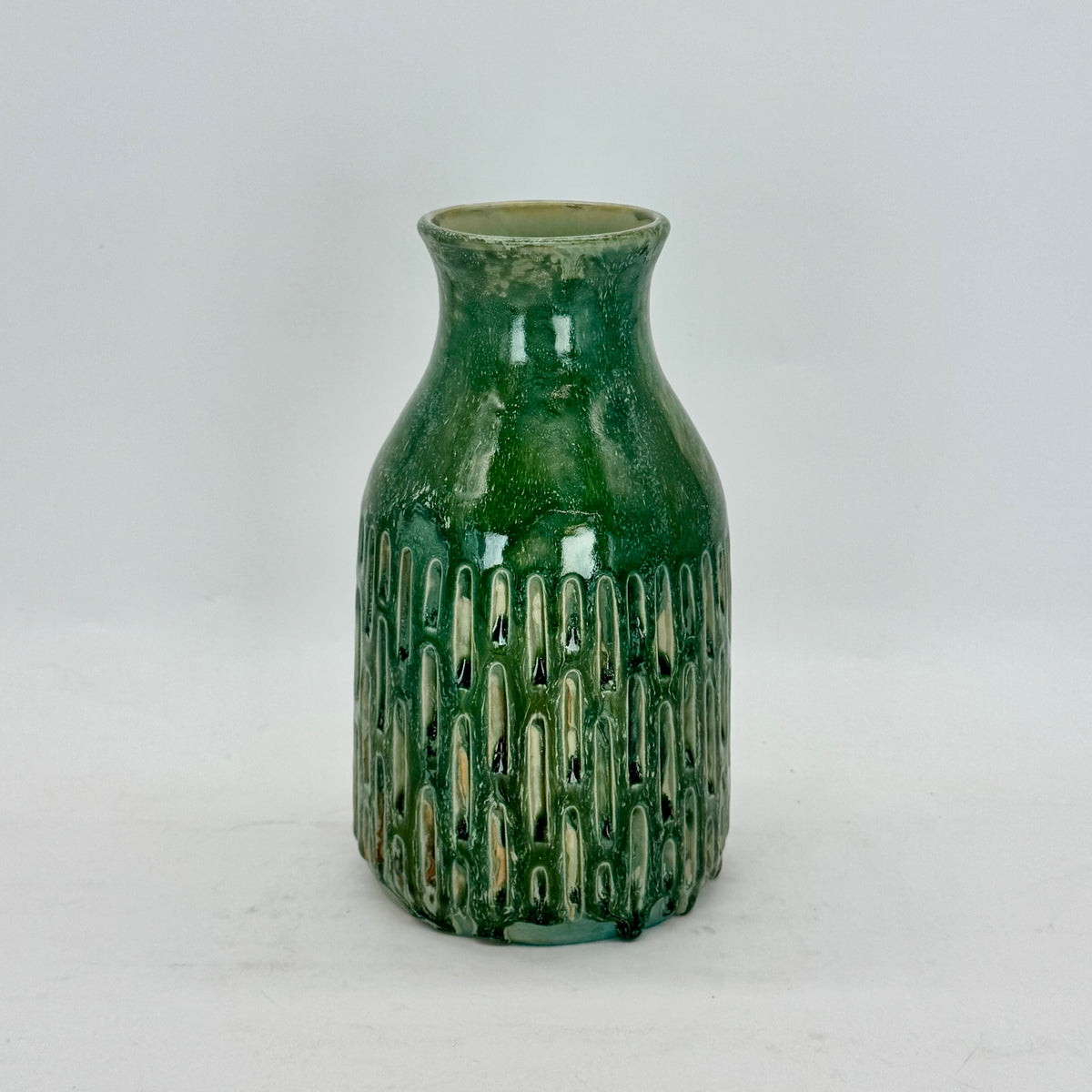 Repeat in Green Vase
