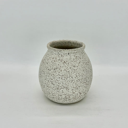 Speckled Sphere Vase
