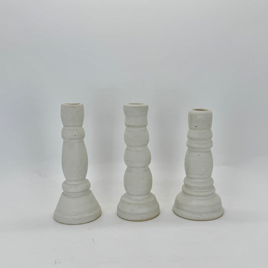 Set of Ceramic Candlesticks