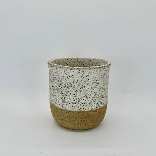 Speckled White Utensil Holder