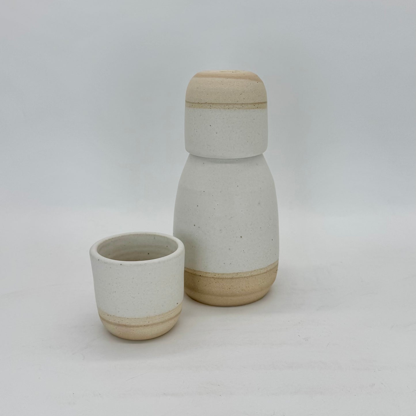 Bedside Table Carafe & Cups