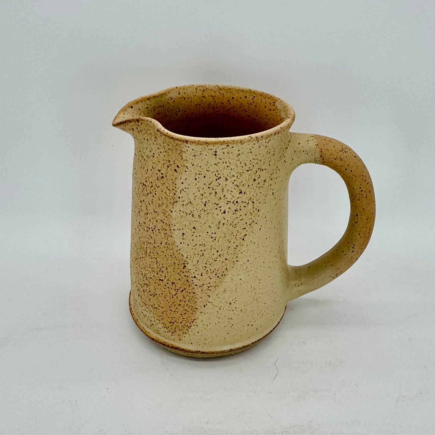 Pitcher in Speckled Farm Egg