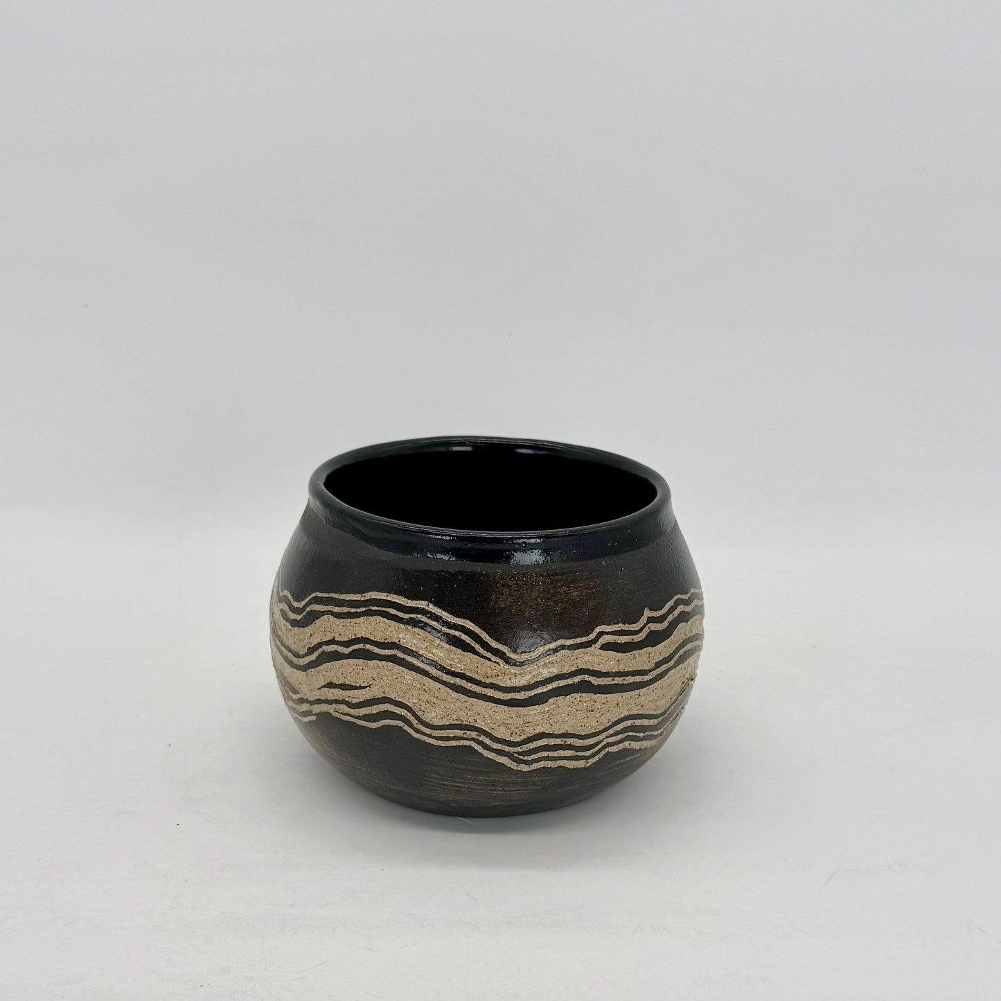 Carved Geo Pot