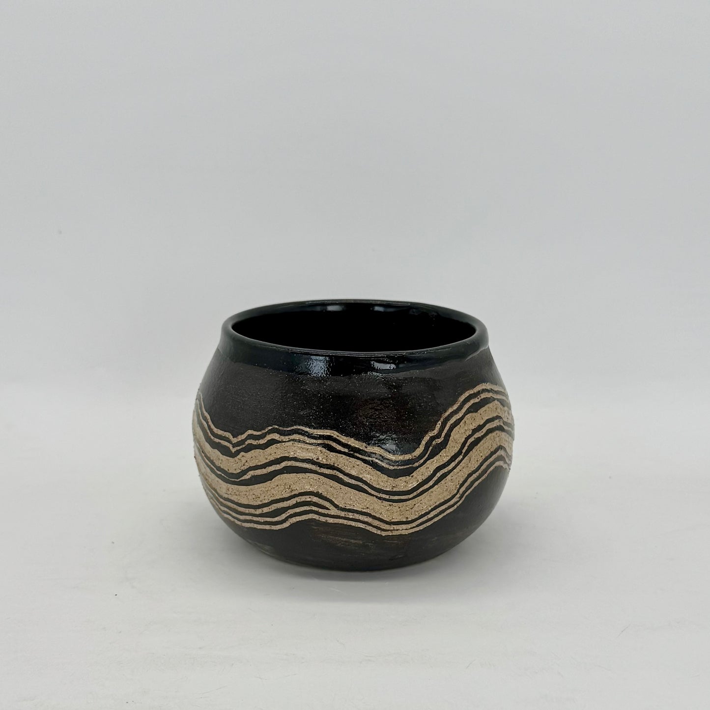 Carved Geo Pot